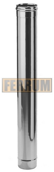Дымоход 1,0м FERRUM (430/0,8 мм) ф200