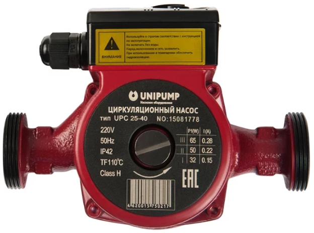 Насос циркуляционный UNIPUMP UPC 25-40 130